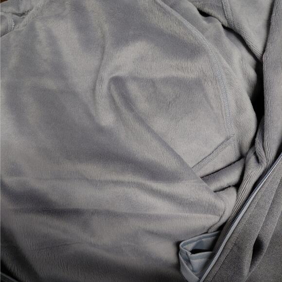 The North Face Womens Jacket XXL Gray Canyon Flats Fleece Full Zip Active NWT - Picture 9 of 11